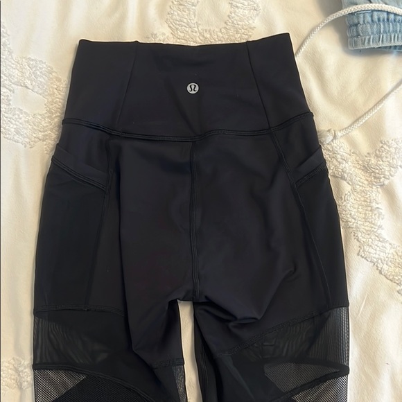 Lululemon mesh cut out leggings - Picture 3 of 3